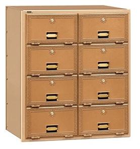 Brass Mailbox 8 Door Cluster Units